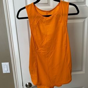 Orange Lululemon tank top